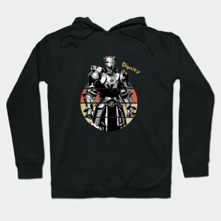 Cool Retro Knight II: Dignity Hoodie